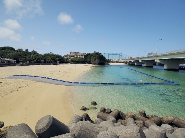 沖縄,手ぶらBBQ,波の上ビーチ広場