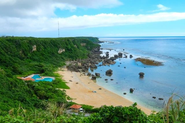 宮古島,保良泉ビーチ