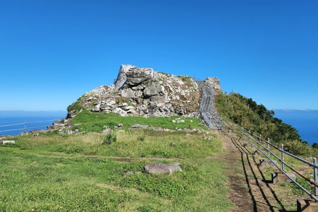 久米島の宇江城城跡