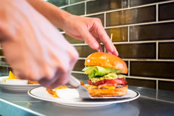 burger timeのハンバーガー