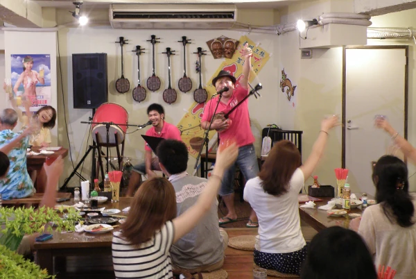 島唄三線ライブ居酒屋 結風