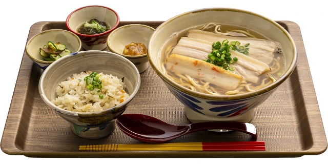 いつでも朝ごはんの朝そばセット