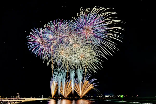 海洋博公園花火大会