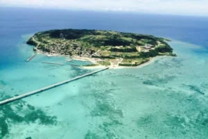 古宇利島空撮