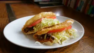 カフェオーシャンのタコス