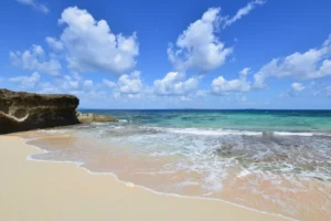 久高島のビーチ