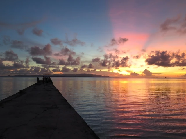 竹富島の西桟橋