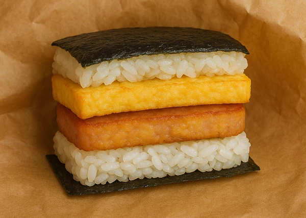 ポーク玉子おにぎりのイメージ