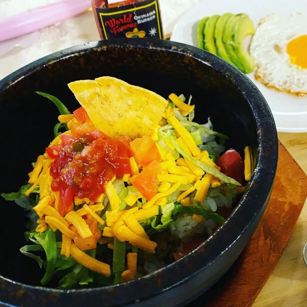 アメリカ食堂 SAND'S DINERの石焼タコライス