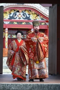 国王・王妃出御