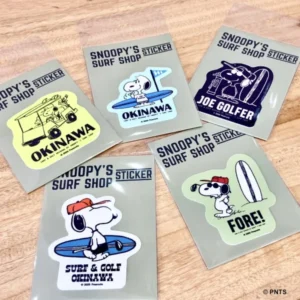 北谷店限定のスヌーピーステッカー